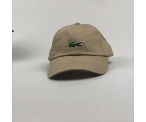 Кепка  Lacoste "Бежевая"