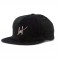 Кепка HUF Script Black Corduroy Snapback Hat