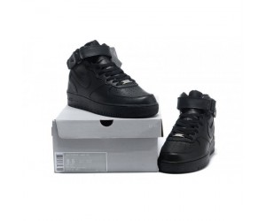 Кроссовки Nike Air Force ' Высокие черные'