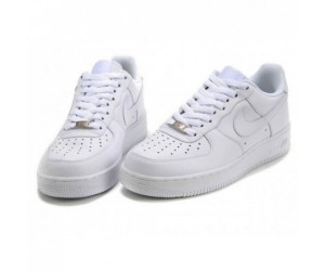 Кроссовки Nike Air Force ' Low Leather '- низкие белые