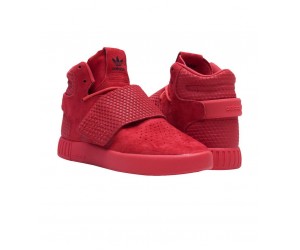 Кроссовки Adidas Tubular Invader Strap Bordo