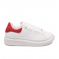 Кроссовки Alexander McQueen x Adidas White Red Кроссовки Alexander McQueen x Adidas White Red