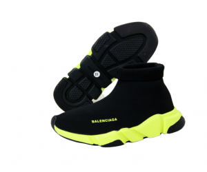 Кроссовки Balenciaga Sock Black&Green
