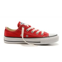 Низкие красные Converse All Star
