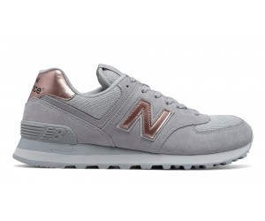 Кроссовки New Balance 574 Rose Gold/Grey