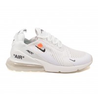 Кроссовки Nike Air Max 270 X Off-white All White Кроссовки Nike Air Max 270 X Off-white All White