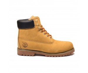 Ботинки Timbrlnd Yellow (шерстяной мех)