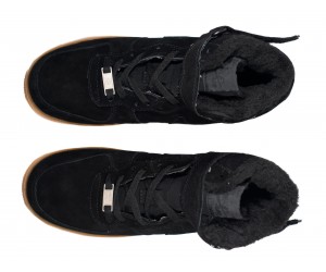 Зимние мужские кроссовки Nike Air Force 1 High “Black Gum” Winter