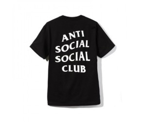 Черная Футболка Anti Social Social Club
