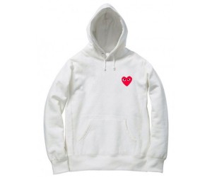 Худи CDG Play "White"