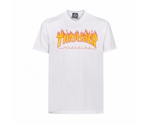 Футболка Thrasher Flame "White"